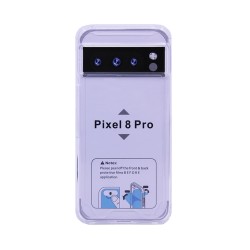 Capa de Silicone Dura para Google Pixel 8 Pro Transparente Capa de Silicone Dura para Google Pixel 8 Pro Transparente
